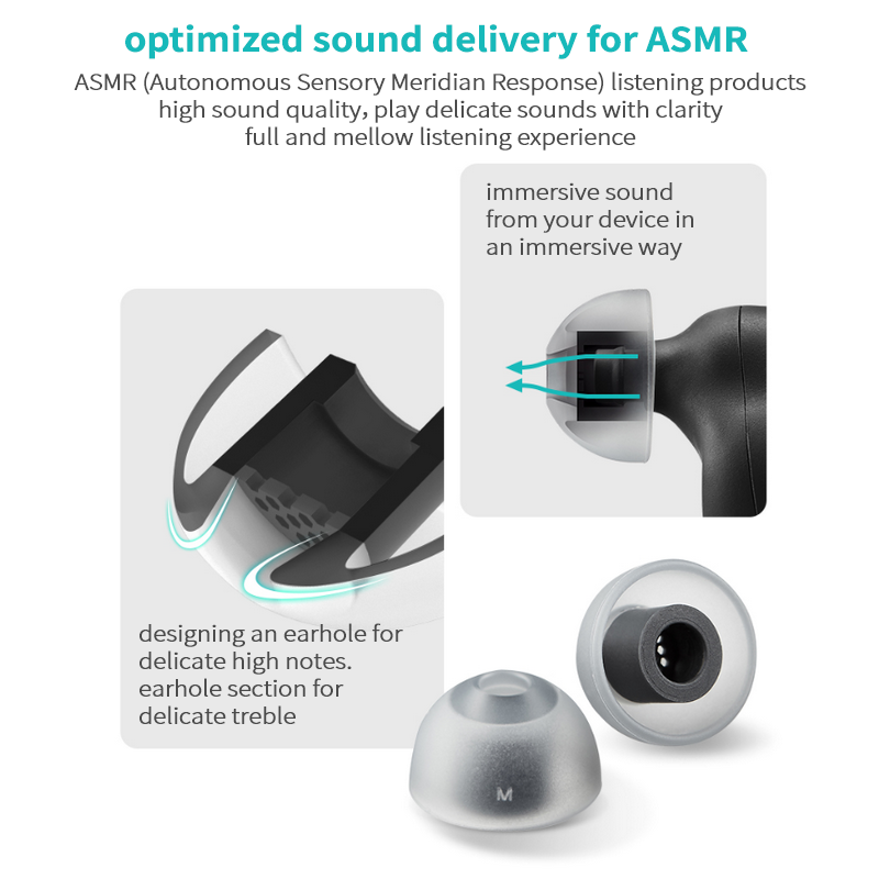 AZLA MAX ASMR AZLA ASMR Eartip - Silicone Ear Tip Replacement のレビューと価格