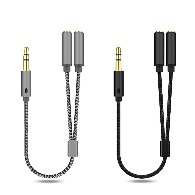3.5mm Audio Splitter Y Jack 1  - Audio Splitter Y のレビューと価格