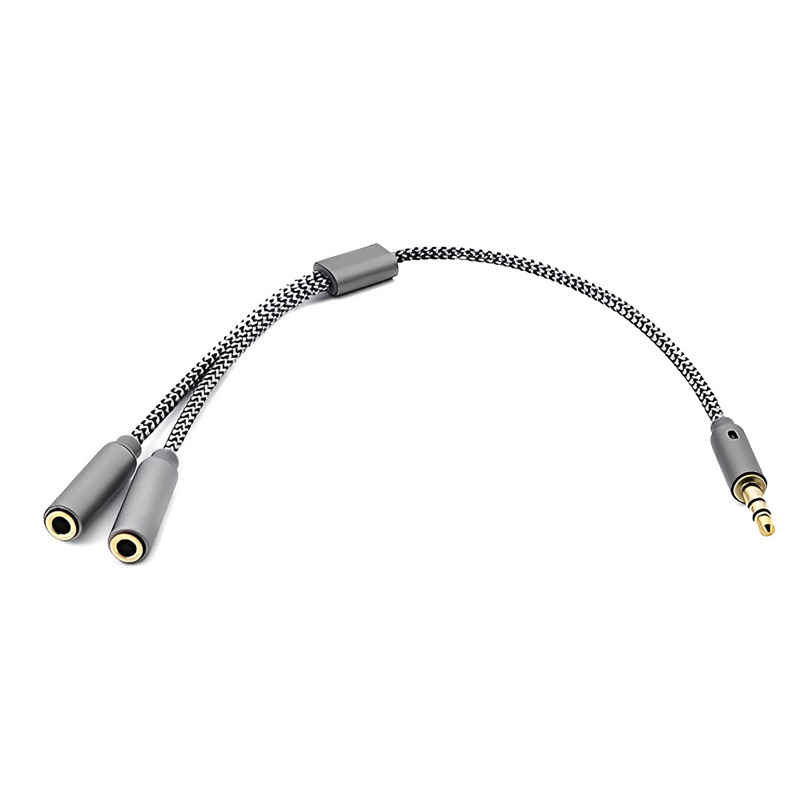 3.5mm Audio Splitter Y Jack 1  - Audio Splitter Y のレビューと価格