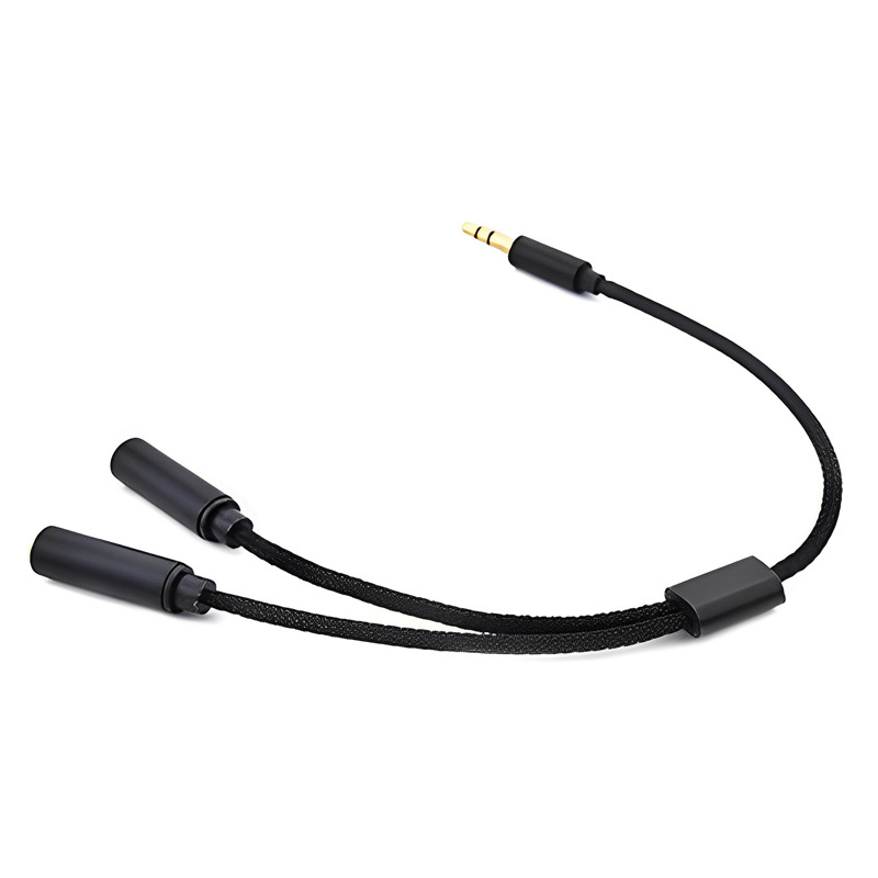 3.5mm Audio Splitter Y Jack 1  - Audio Splitter Y のレビューと価格