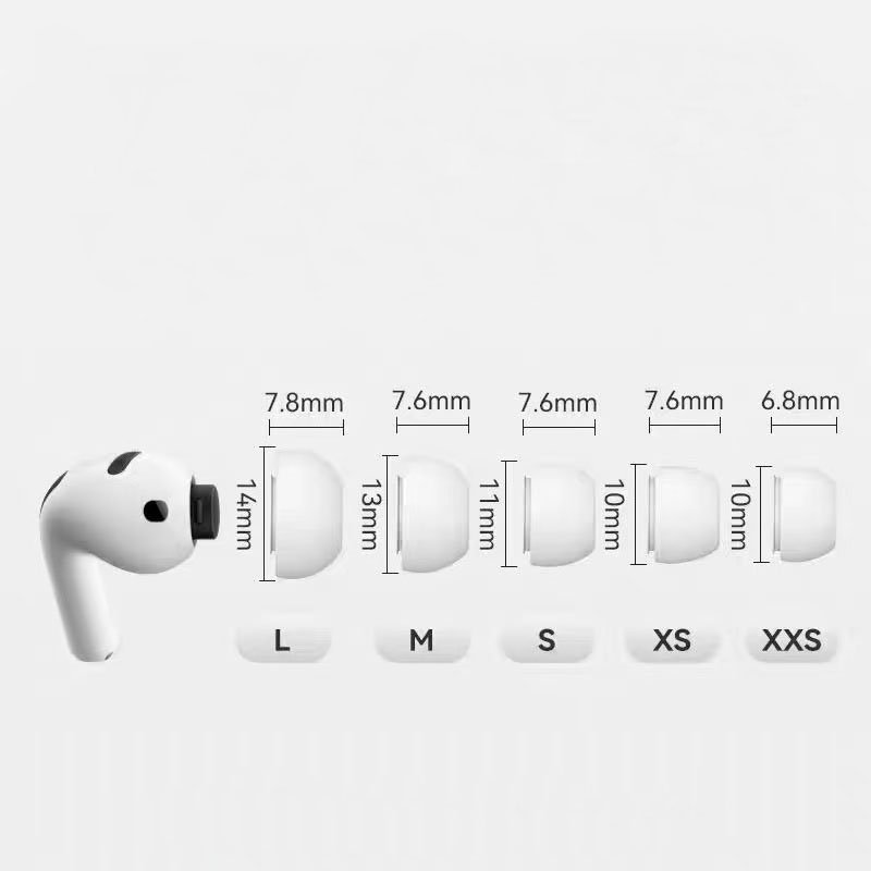 Silicone Ear Tips for AirPods  - Silicone Ear Tip Replacement のレビューと価格