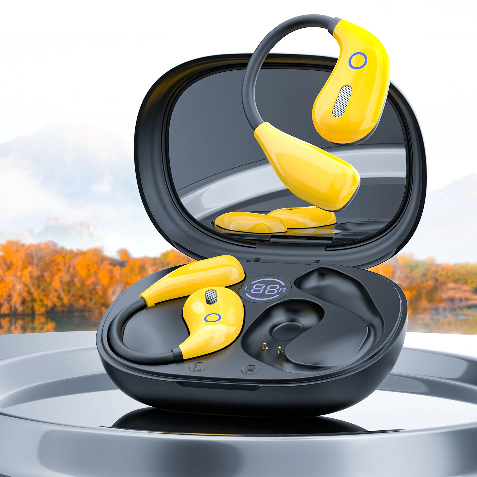 TWS Bluetooth Earphones Wirele - Sports Earphone Hook のレビューと価格